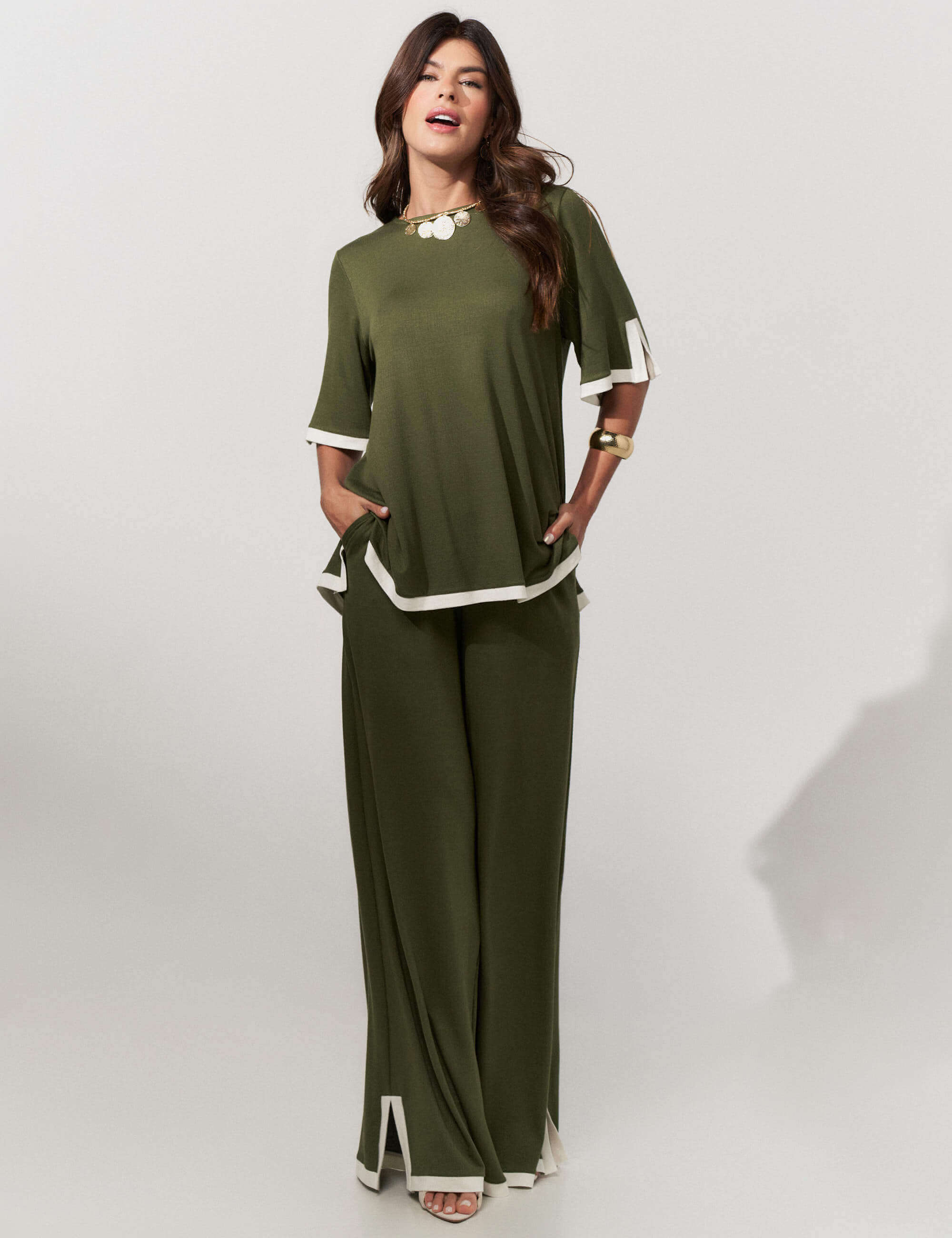 Conjunto Vicenza Palmira Verde Country