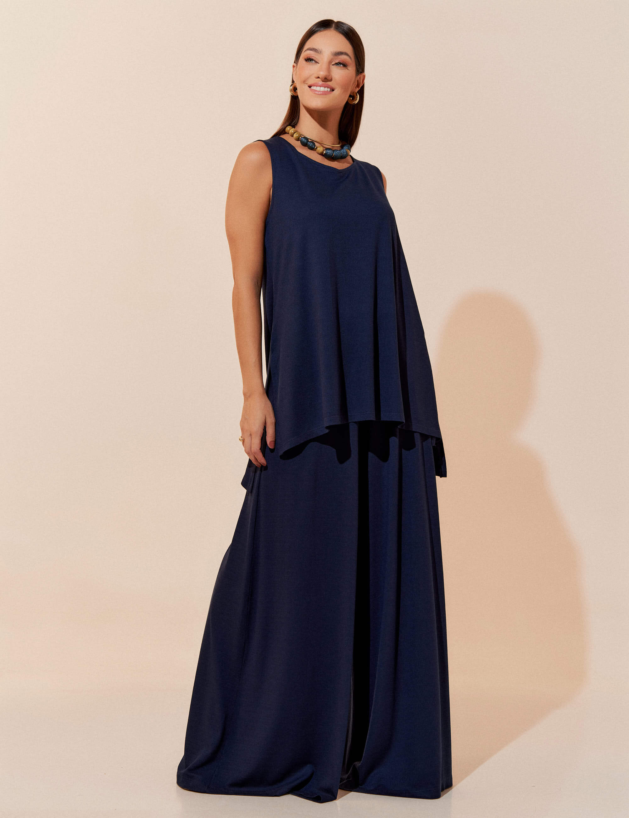 Conjunto Vicenza Paola Azul Marinho