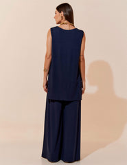 Conjunto Vicenza Paola Azul Marinho