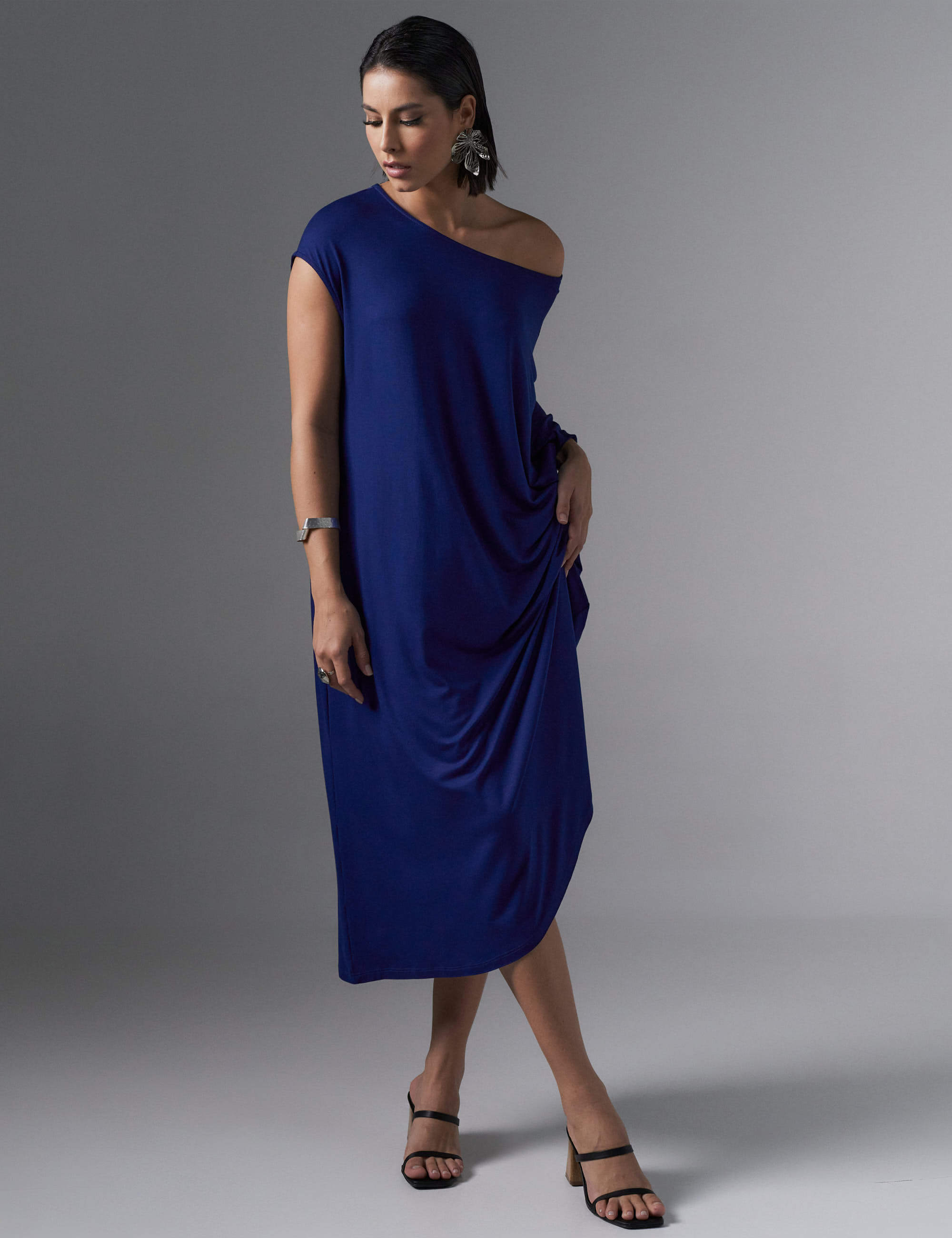 Vestido Ruby Azul Profundo