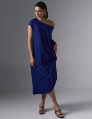 Vestido Ruby Azul Profundo