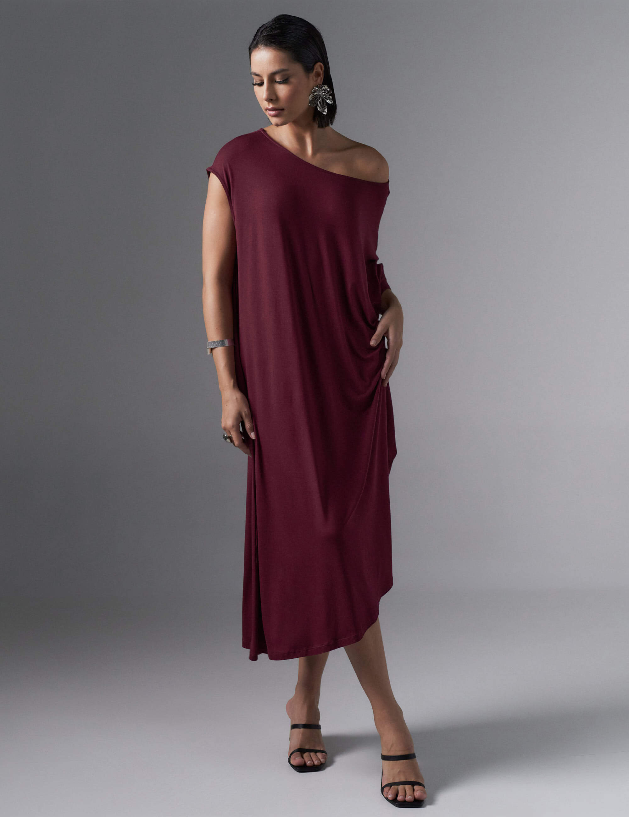 Vestido Ruby Bordo