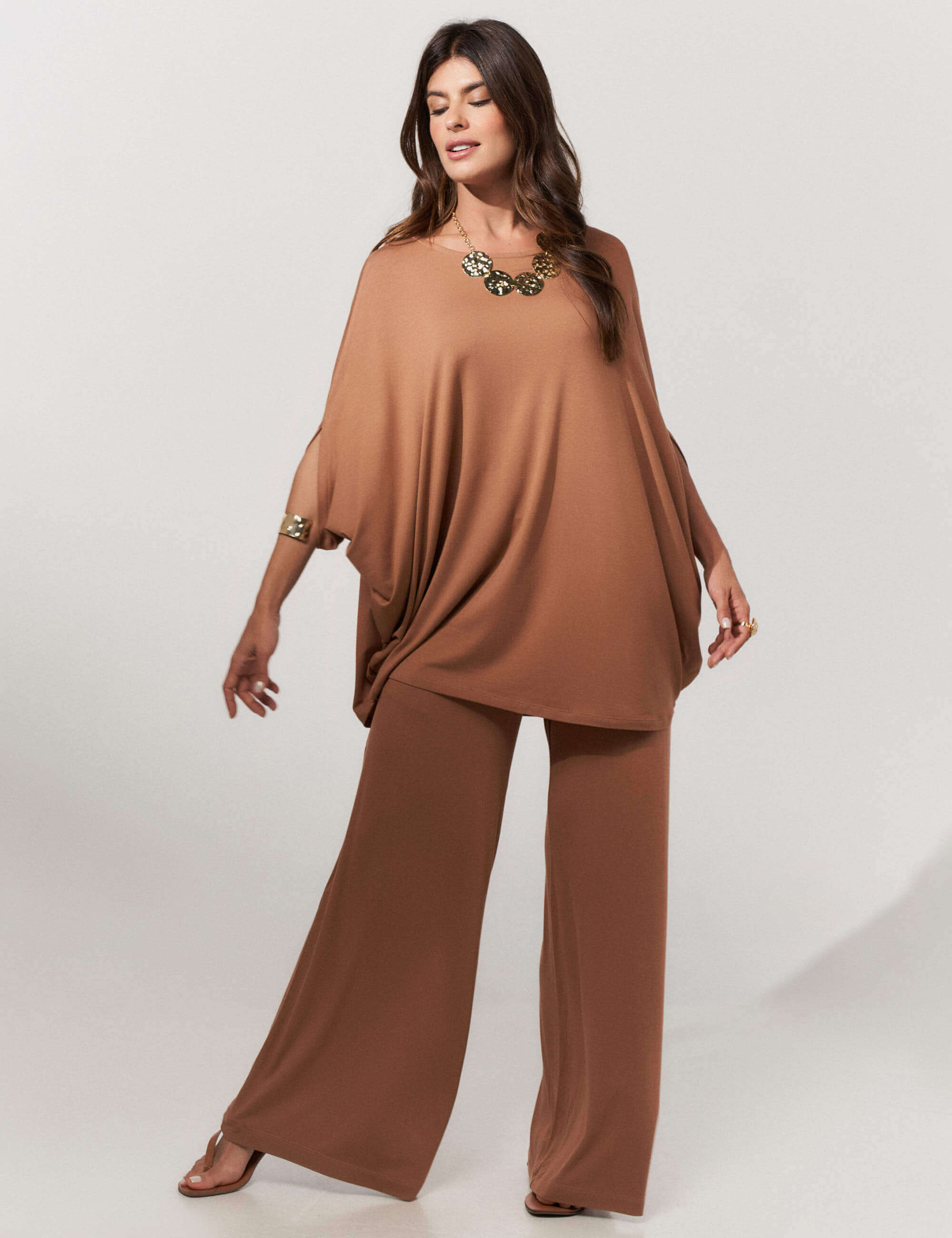 Conjunto Parisa Caramelo Nougat