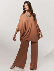 Conjunto Parisa Caramelo Nougat