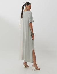 Vestido Pruella Gelo/ Off white