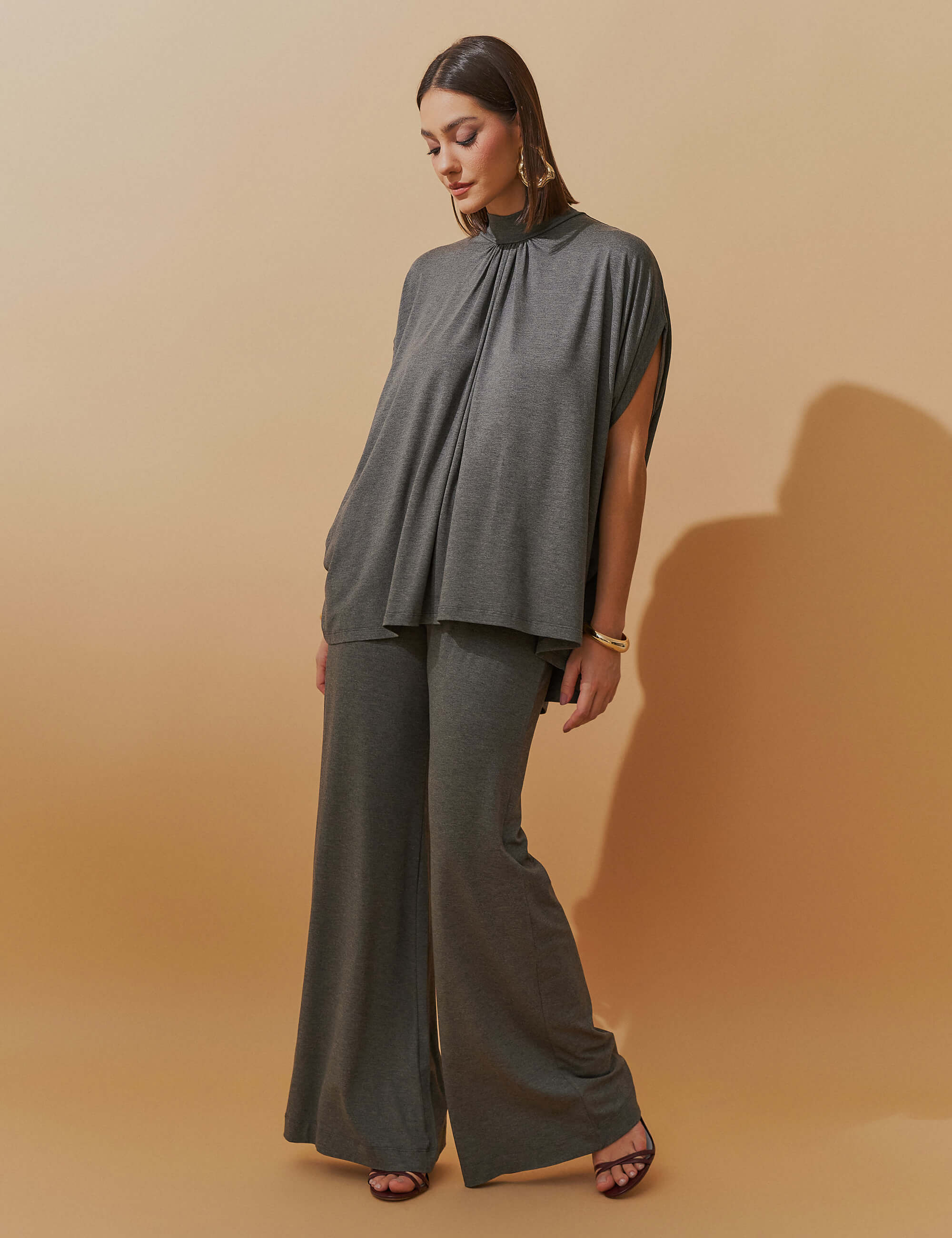 Conjunto Penina Mescla Escuro