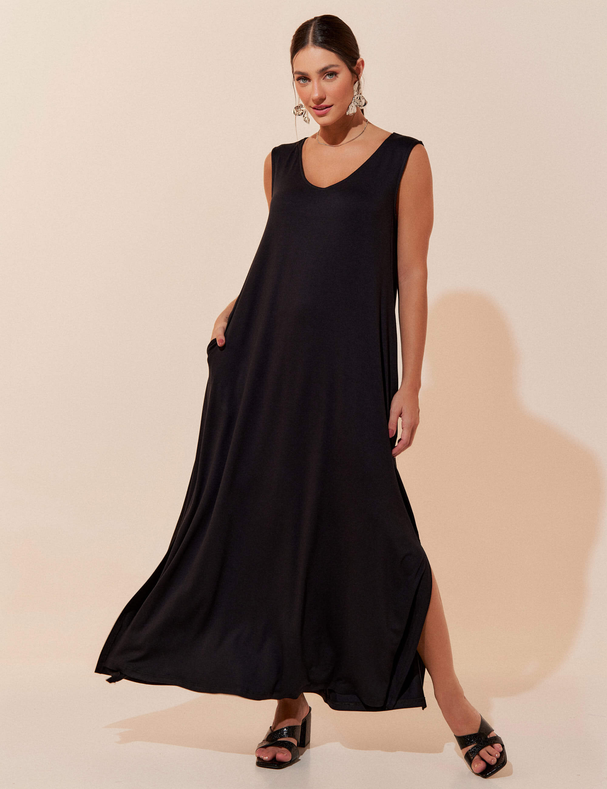 Vestido Pacifica Preto