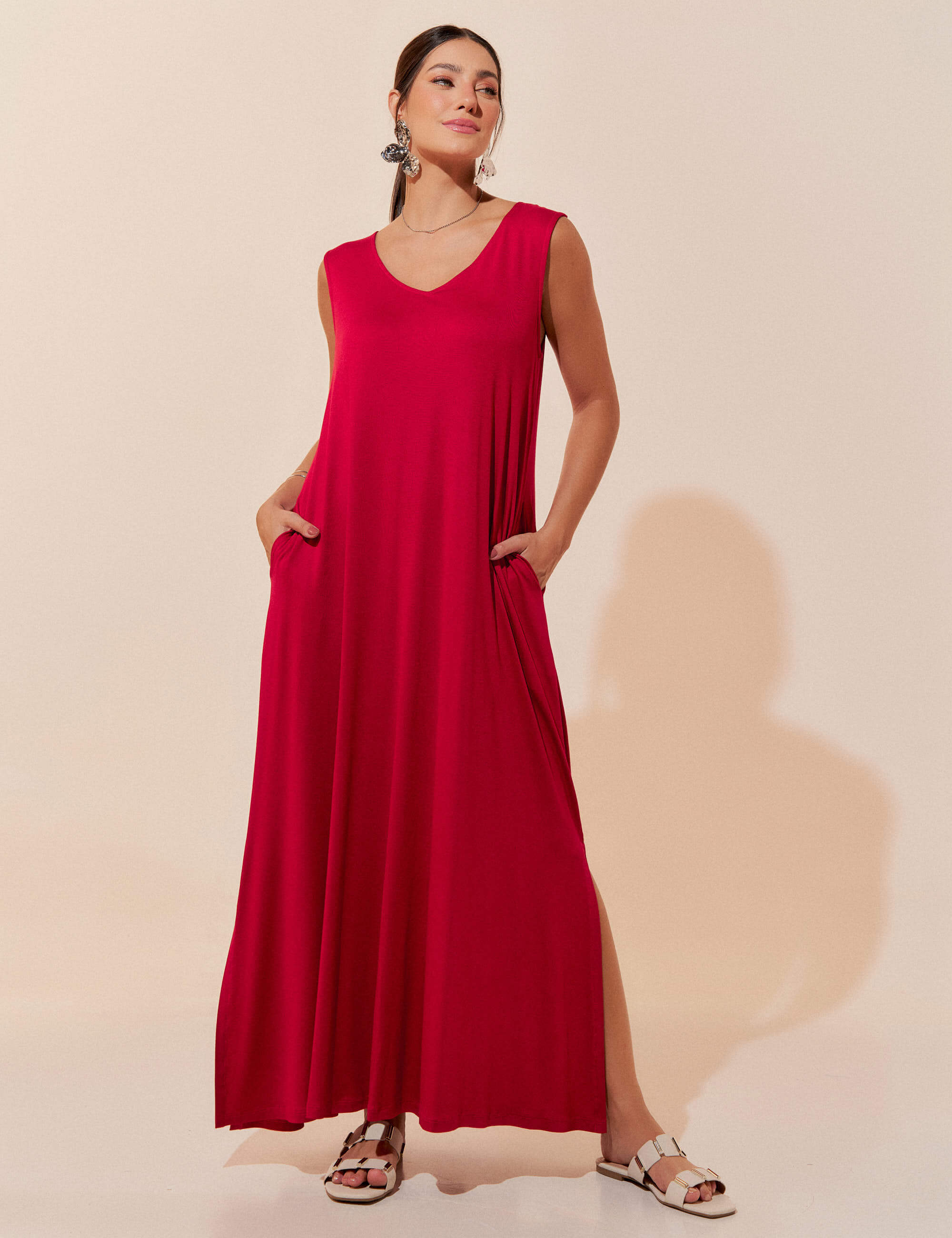 Vestido Pacifica Vermelho