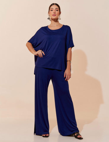 Conjunto Peri Azul Profundo