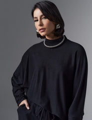 Conjunto Creponado Raquel Preto