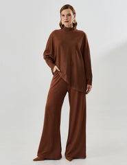 Blusa Creponado Raquel Marrom Tamara