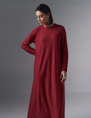Vestido Creponado Regia Vermelho Hip Hop