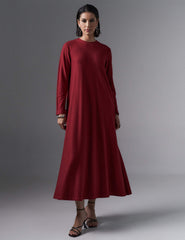 Vestido Creponado Regia Vermelho Hip Hop