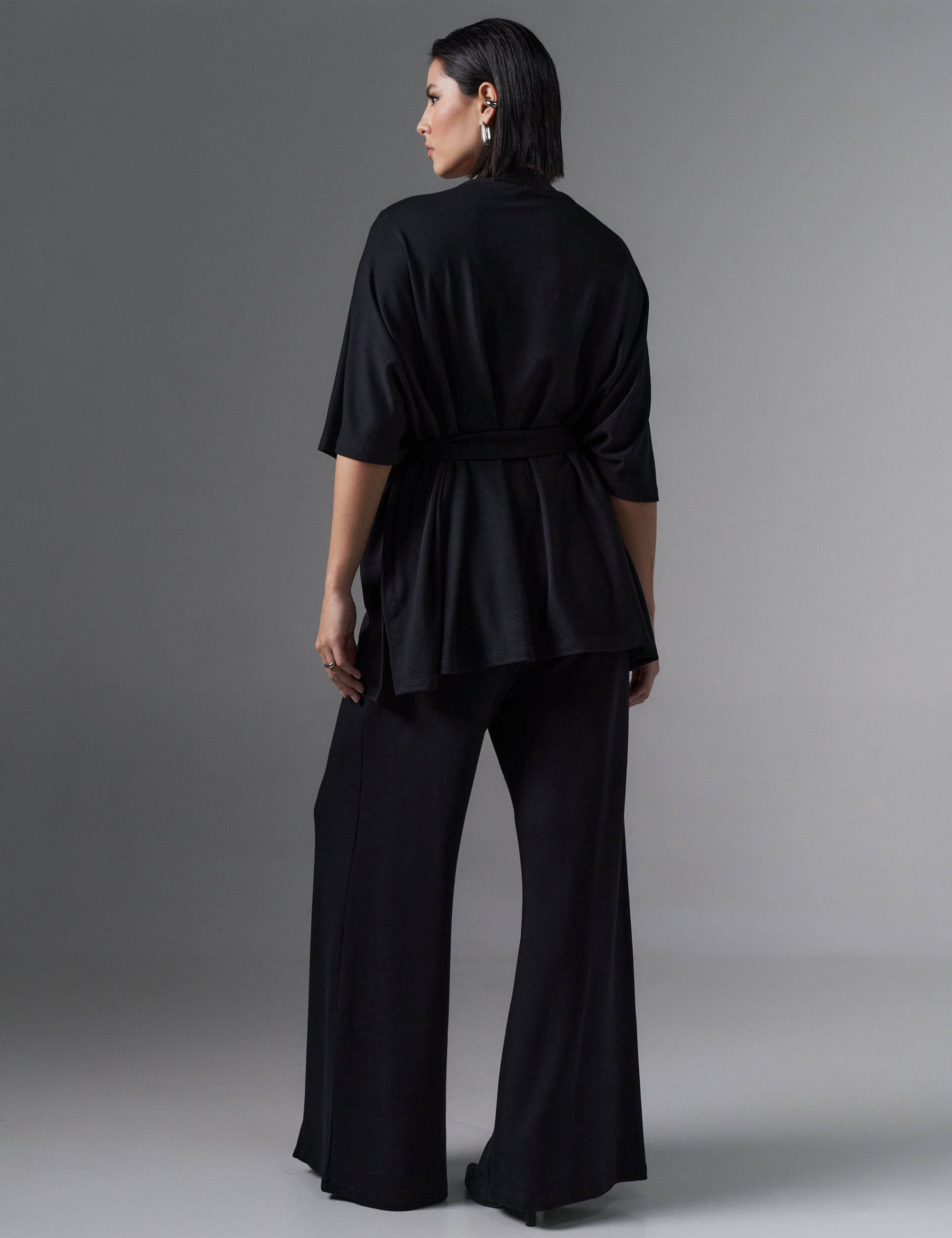 Cardigan Copenhagem Rubia Preto