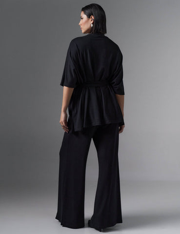 Cardigan Copenhagem Rubia Preto
