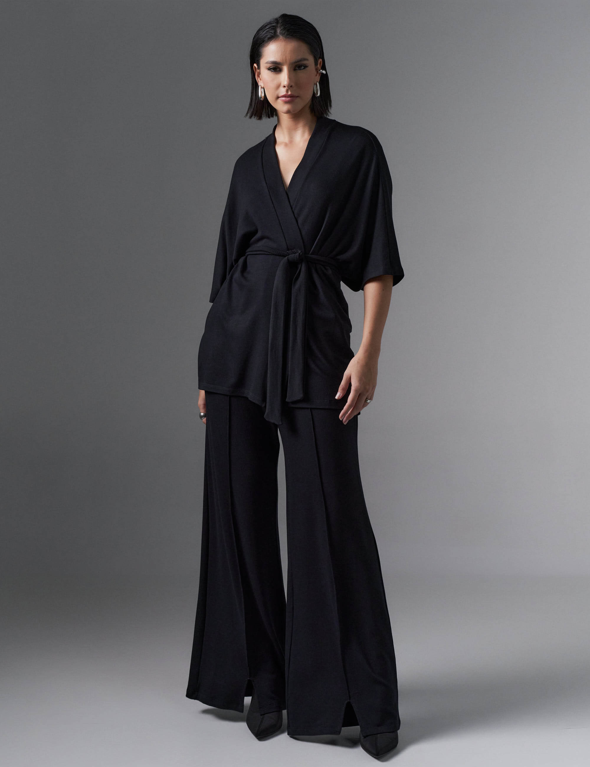 Cardigan Copenhagem Rubia Preto