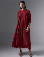 Cardigan Creponado Risa Vermelho Hip Hop