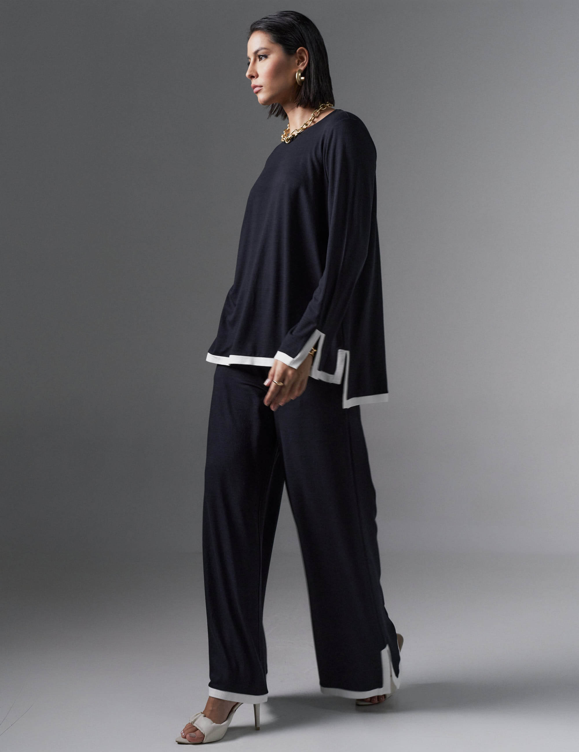 Conjunto Vicenza Ralfina Preto
