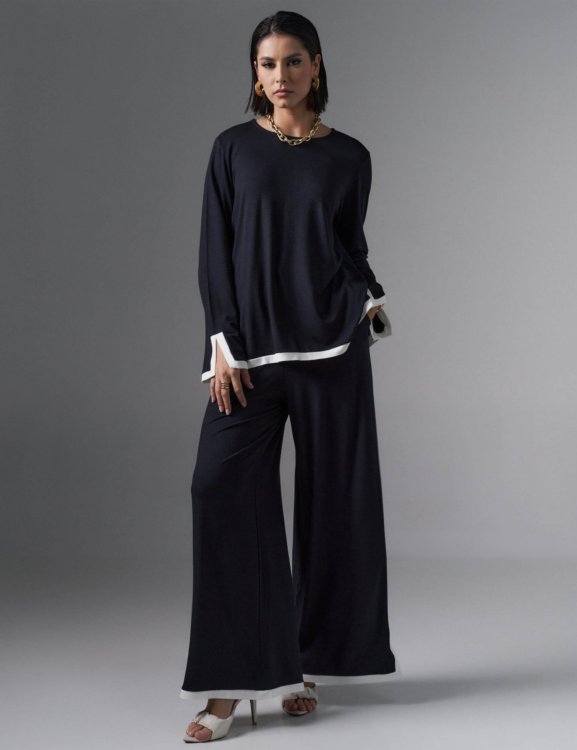 Conjunto Vicenza Ralfina Preto