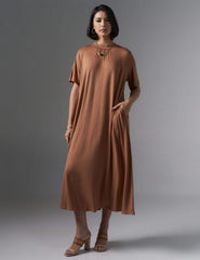 Vestido Rebeca Caramelo Nougat