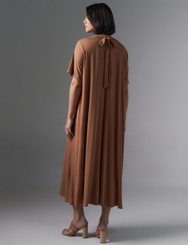 Vestido Rebeca Caramelo Nougat