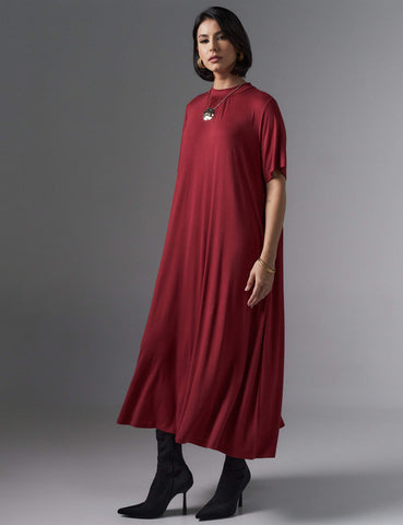 Vestido Rebeca Vermelho Hip Hop