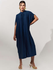Vestido Rachel Azul Marinho