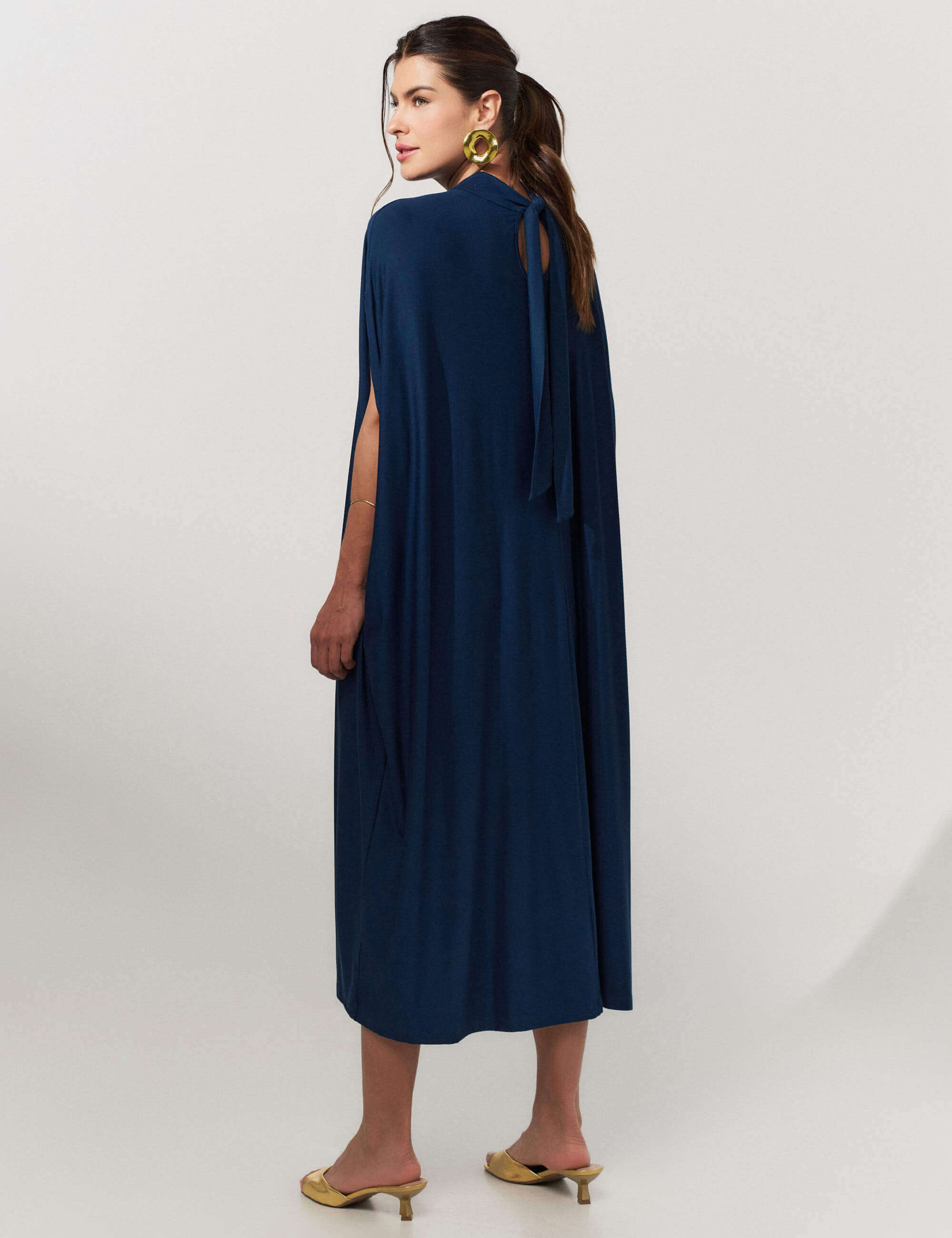 Vestido Rachel Azul Marinho