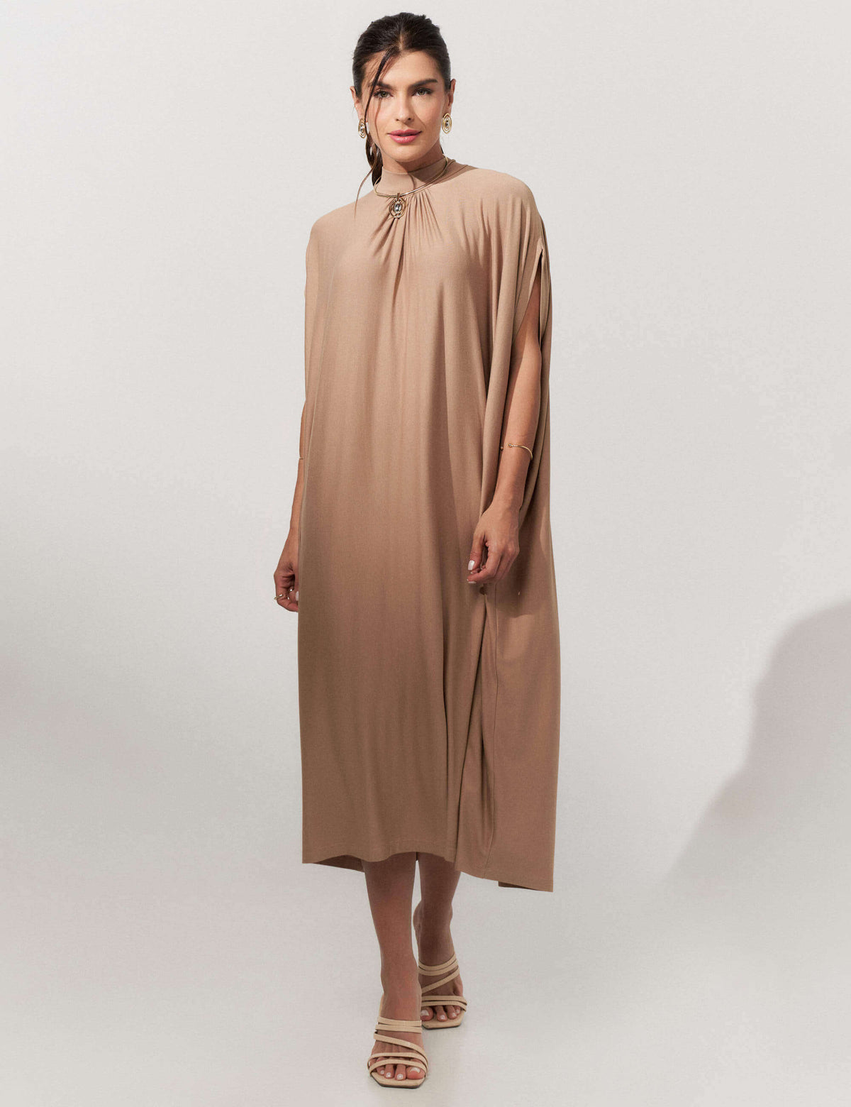 Vestido Rachel Bege Awake