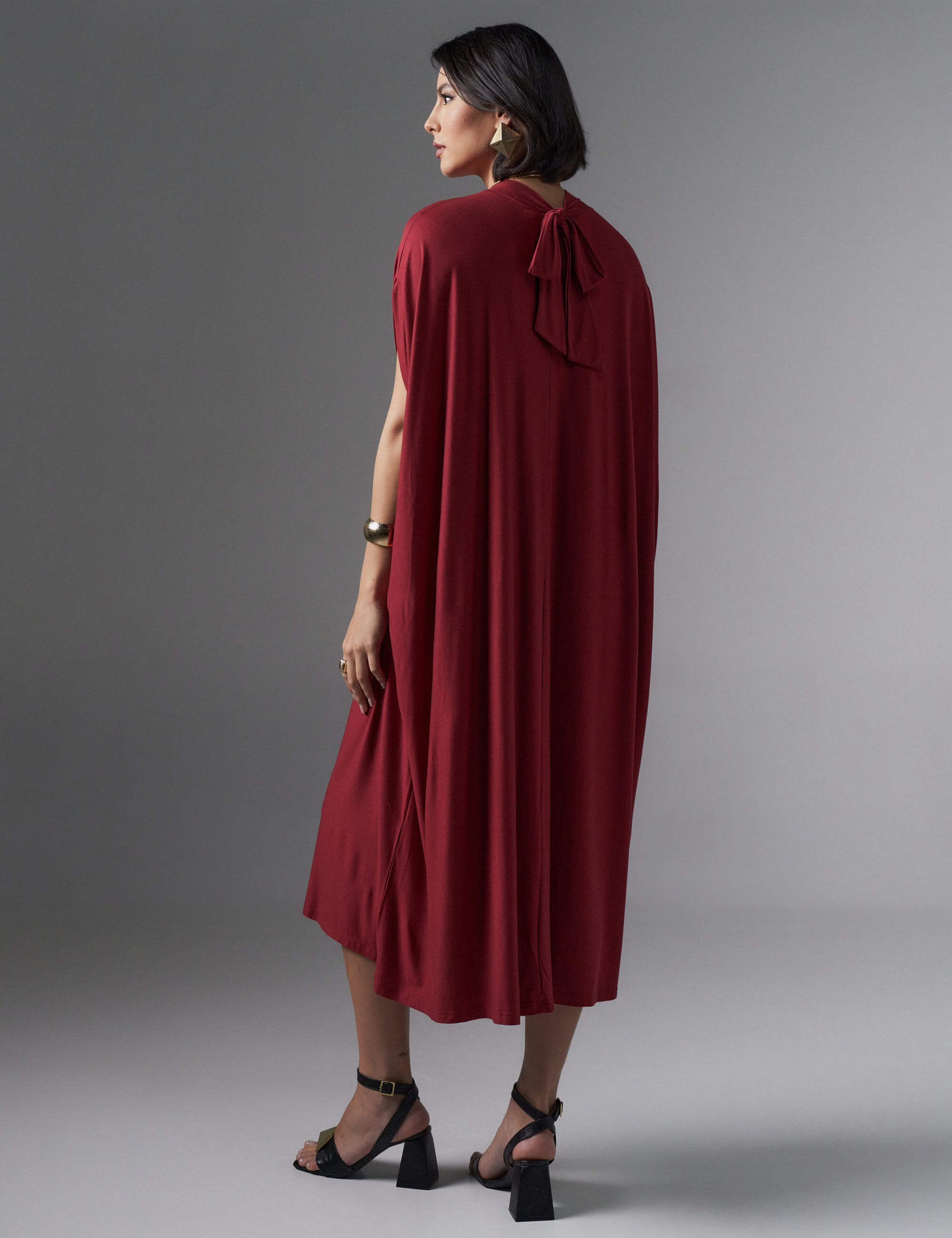 Vestido Rachel Vermelho Hip Hop