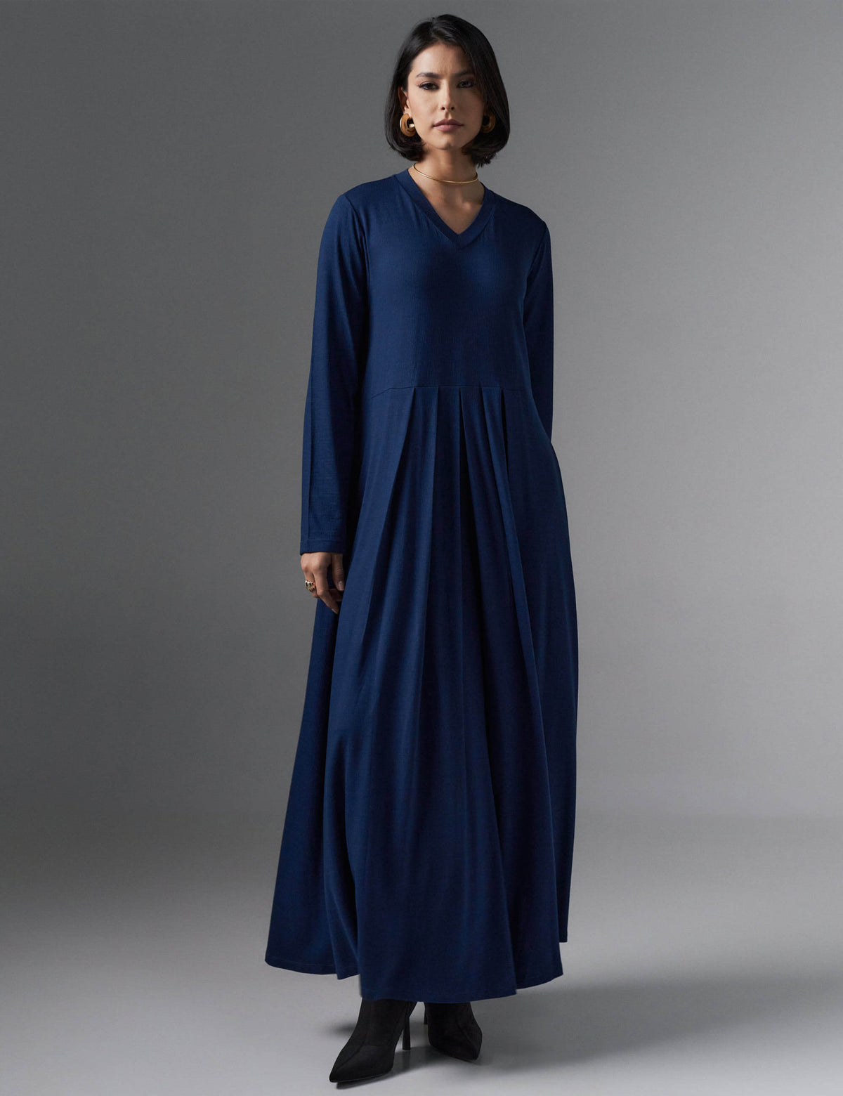 Vestido Vicenza Renne Azul Marinho