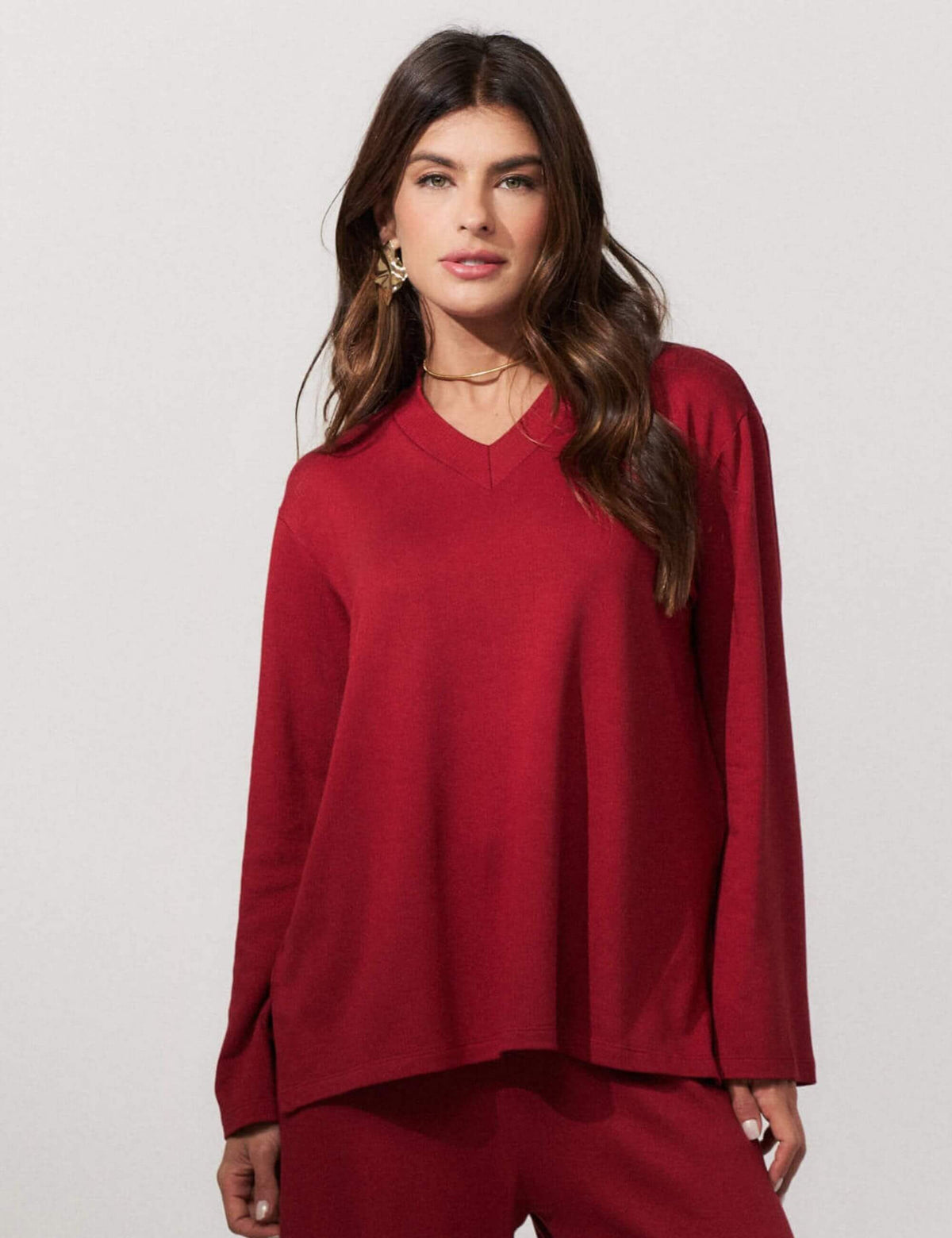 Blusa Copenhagem Sarah Vermelho Hip Hop