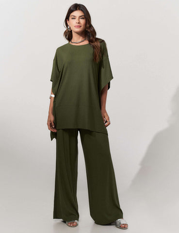 Conjunto Canelado Safira Verde Country
