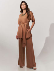 Conjunto Vicenza Sadie Caramelo Nougat
