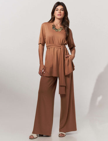 Conjunto Vicenza Sadie Caramelo Nougat
