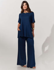 Conjunto Vicenza Selena Azul Marinho