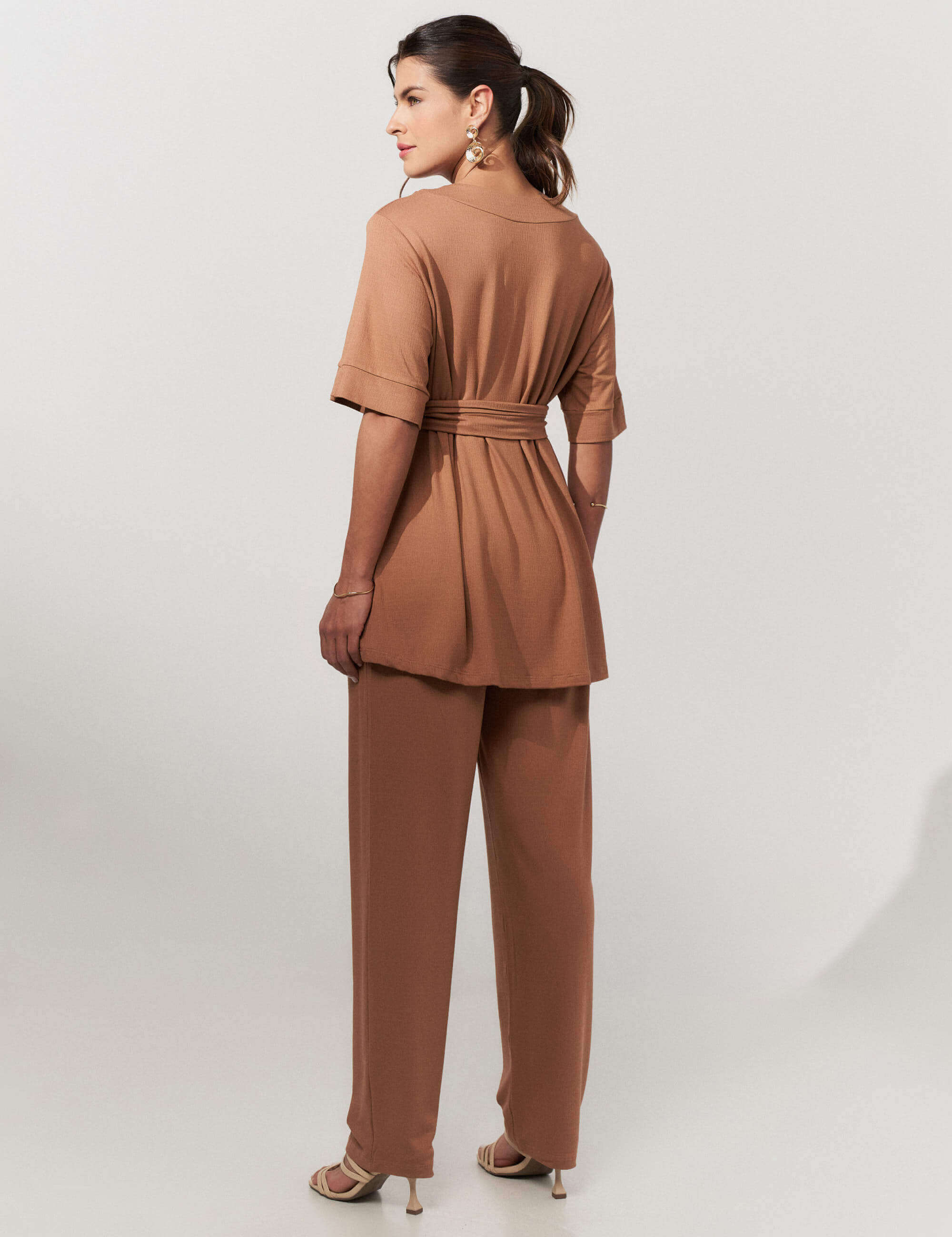 Conjunto Vicenza Sonia Caramelo Nougat