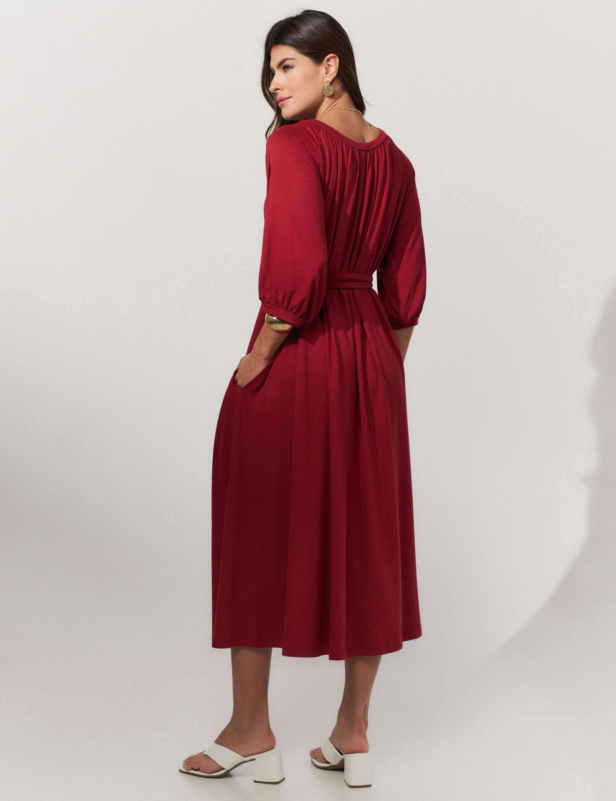 Vestido Vicenza Sandra Vermelho Hip Hop