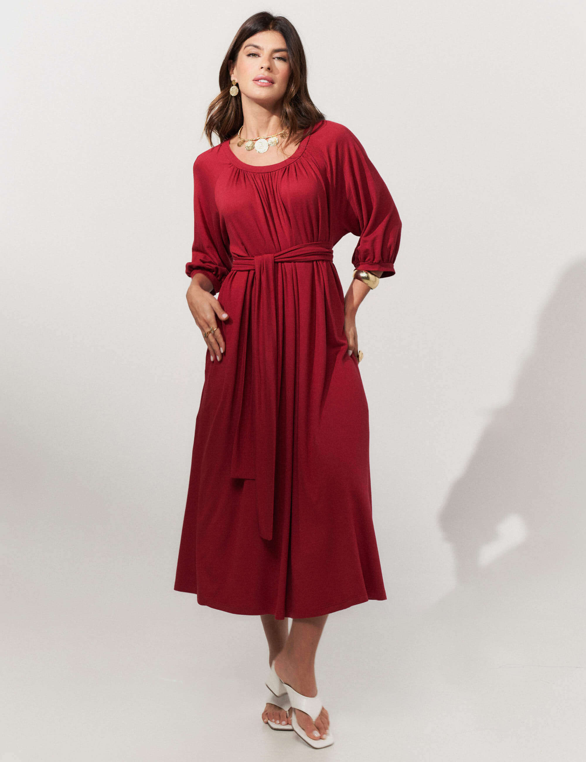 Vestido Vicenza Sandra Vermelho Hip Hop