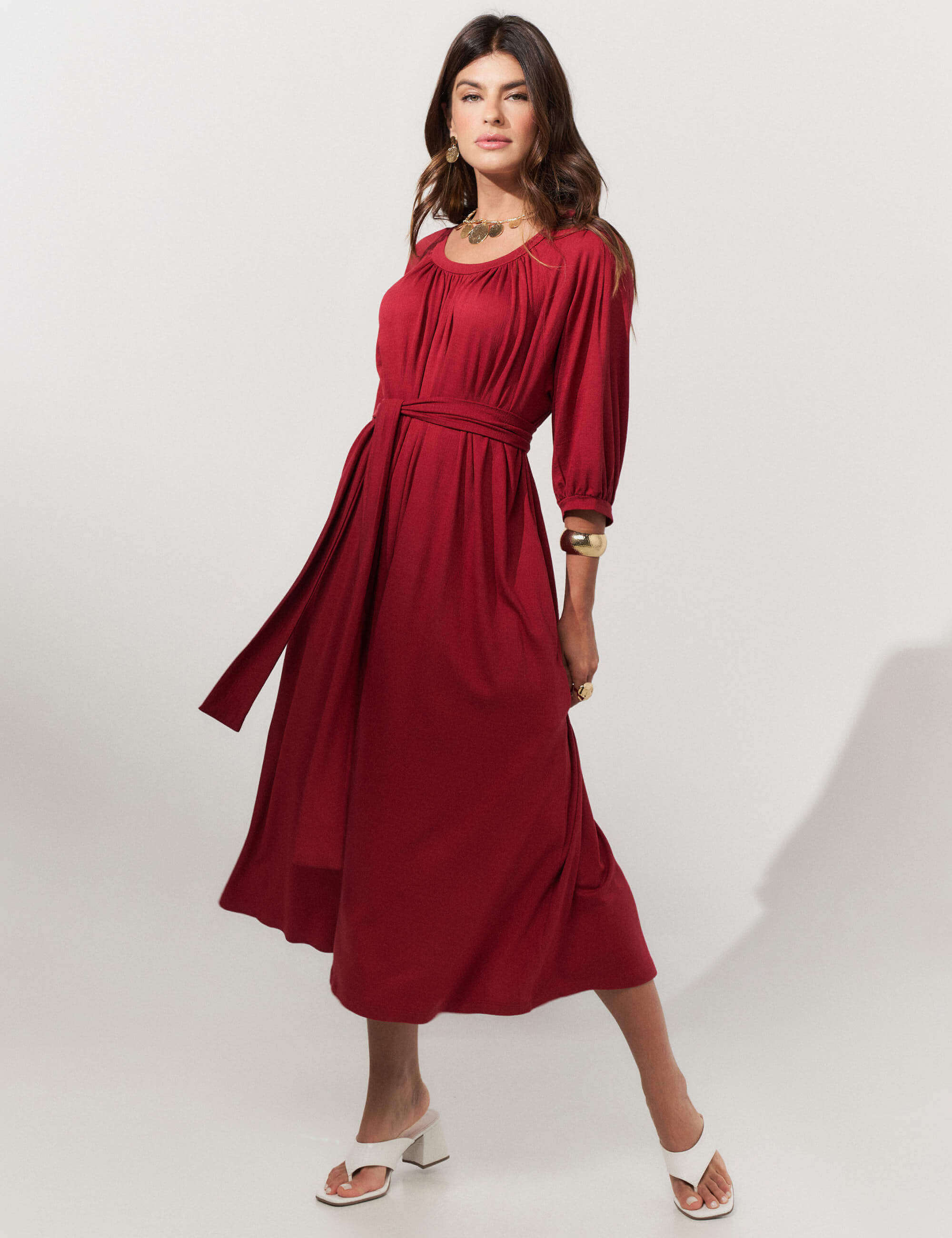 Vestido Vicenza Sandra Vermelho Hip Hop