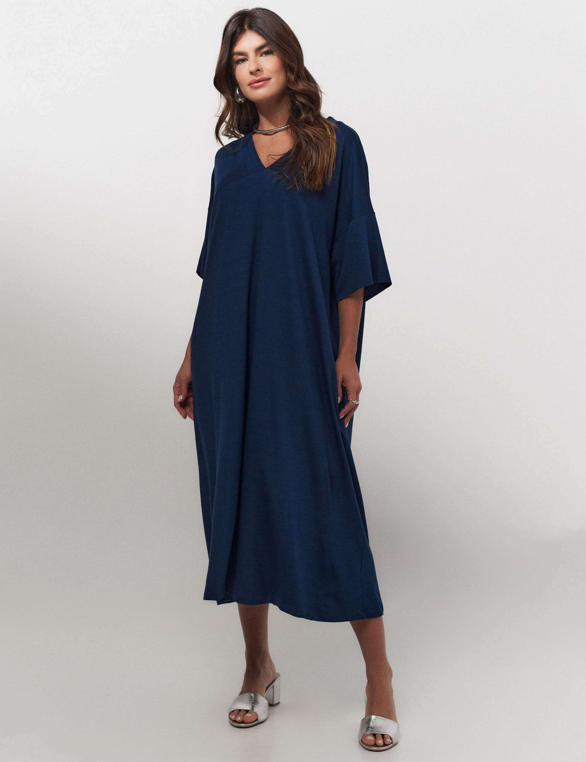 Vestido Vicenza Sofia Azul Marinho
