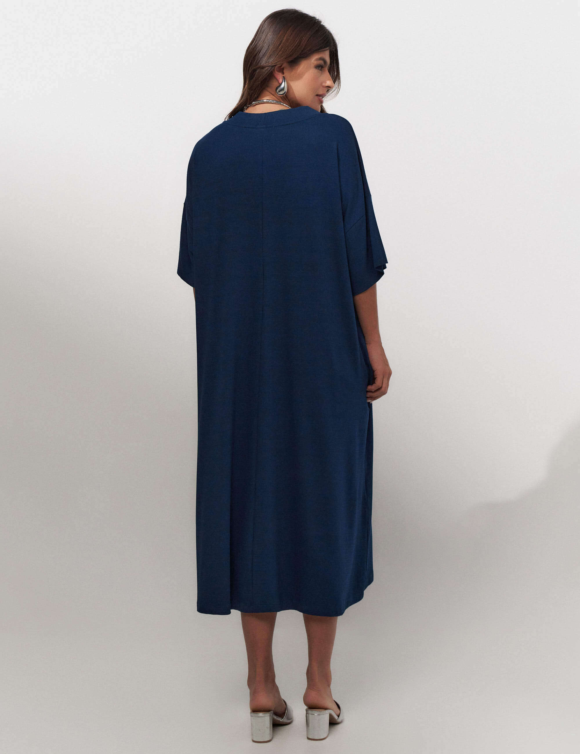 Vestido Vicenza Sofia Azul Marinho