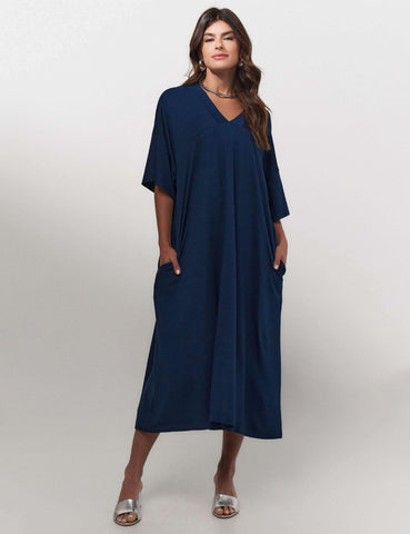 Vestido Vicenza Sofia Azul Marinho