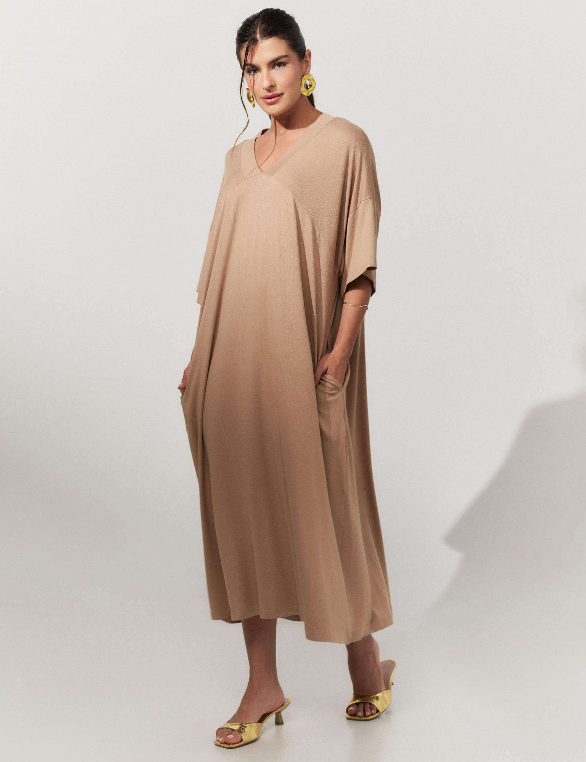 Vestido Vicenza Sofia Bege Awake
