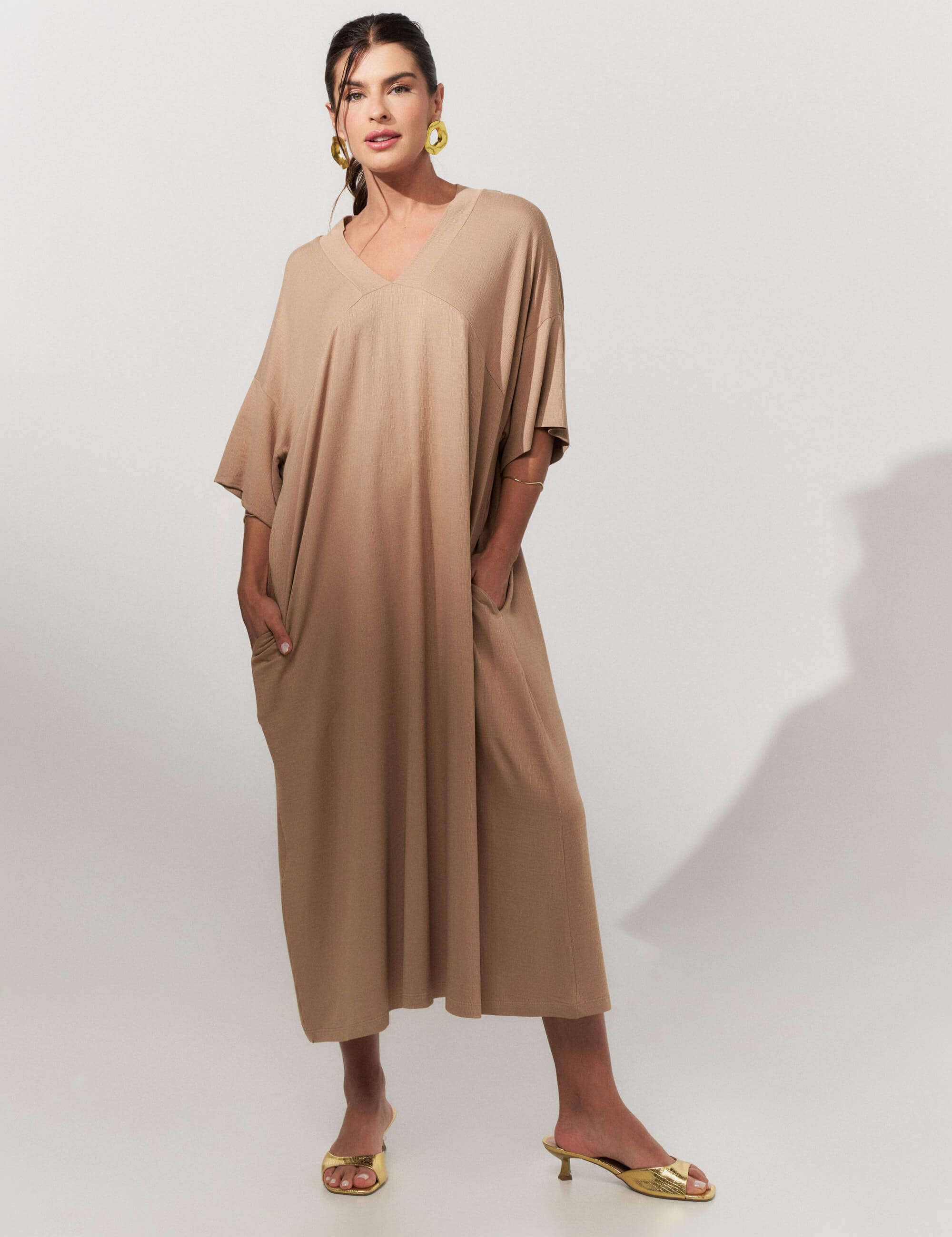 Vestido Vicenza Sofia Bege Awake