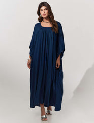 Vestido Soraia Azul Marinho