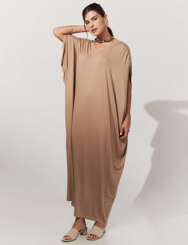 Vestido Suelen Bege Awake