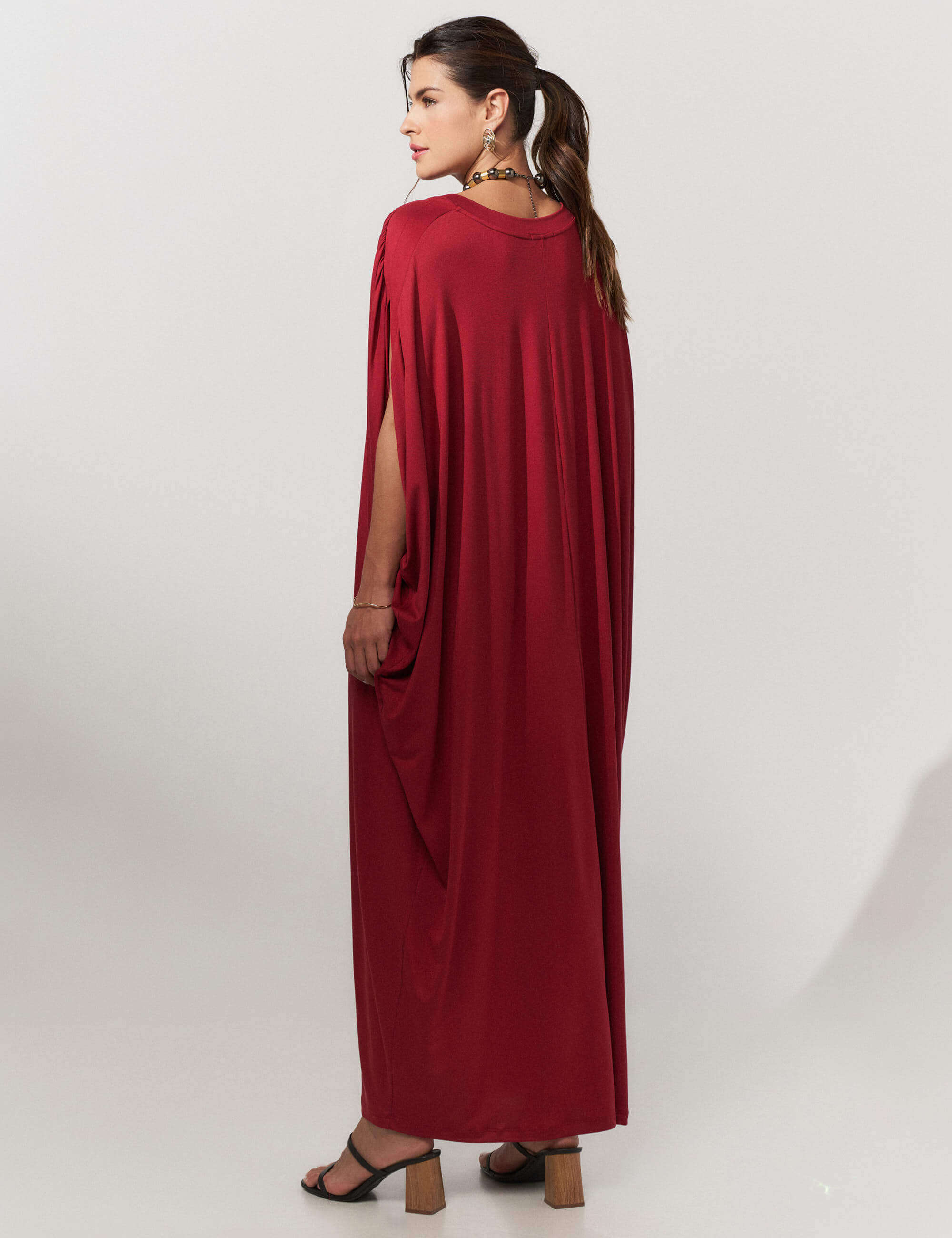 Vestido Suelen Vermelho Hip Hop
