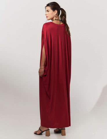 Vestido Suelen Vermelho Hip Hop