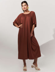 Vestido Samantha Marrom Tamara